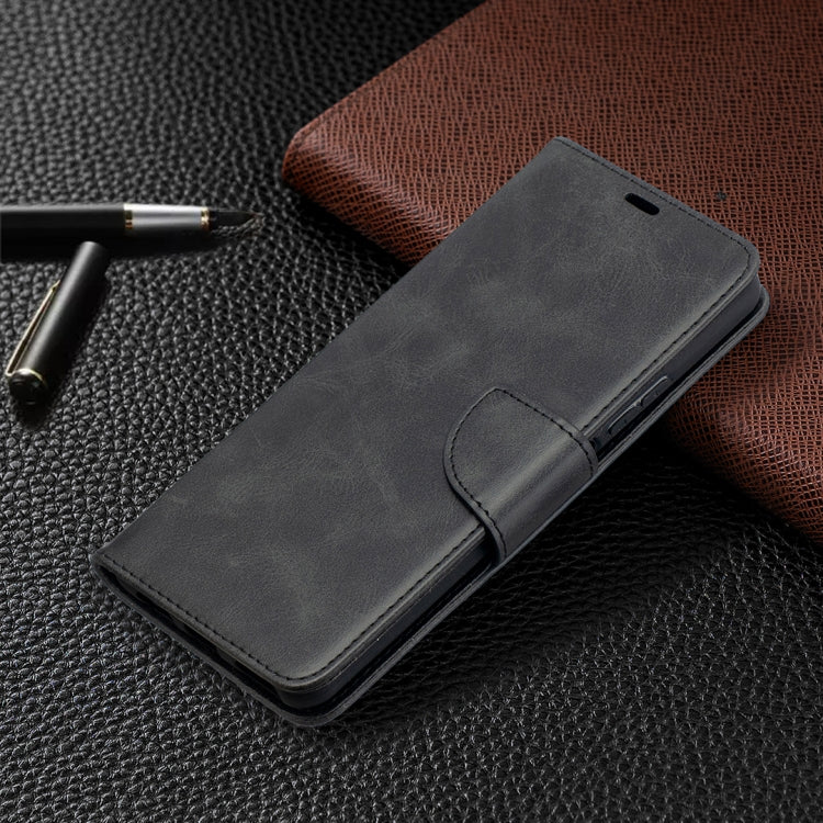 LAMBSKIN Knižkové puzdro pre Huawei P Smart 2021 - čierne