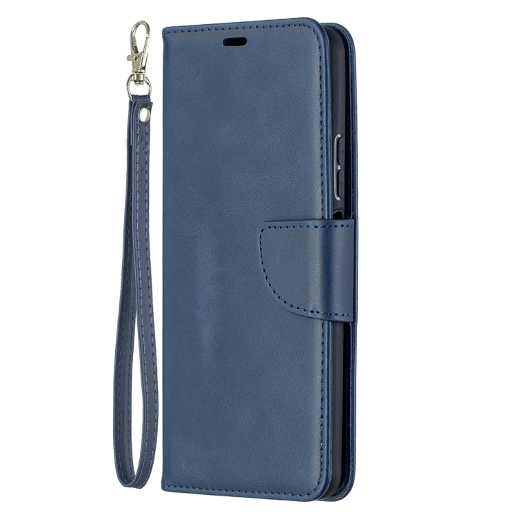 LAMBSKIN Knižkové puzdro pre Huawei P Smart 2021 - modré