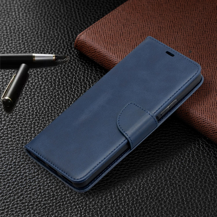 LAMBSKIN Knižkové puzdro pre Huawei P Smart 2021 - modré