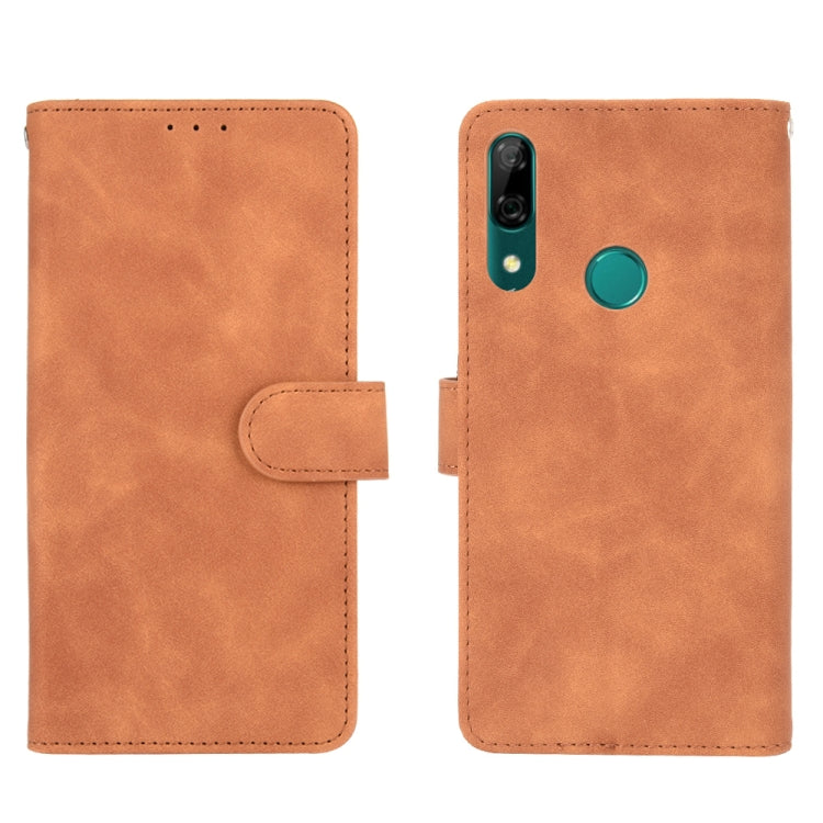 SOLID Knižkové puzdro pre Huawei P Smart Z - hnedé