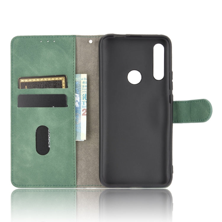 SOLID Knižkové puzdro pre Huawei P Smart Z - zelené