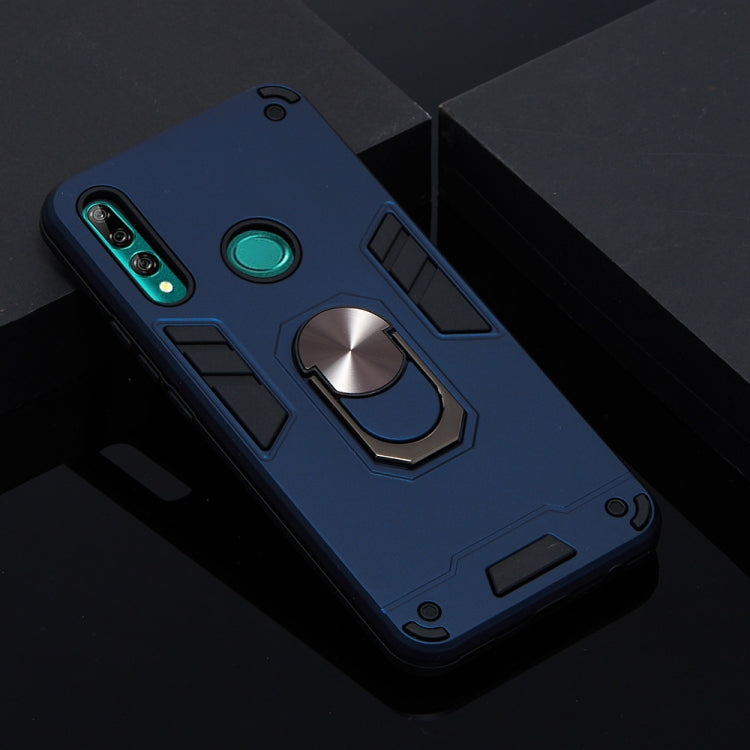 RING ARMOR Tvrdený kryt pre Huawei P Smart Z - modrý
