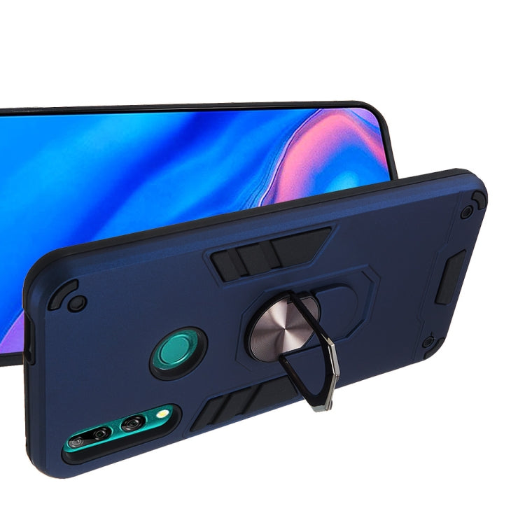 RING ARMOR Tvrdený kryt pre Huawei P Smart Z - modrý