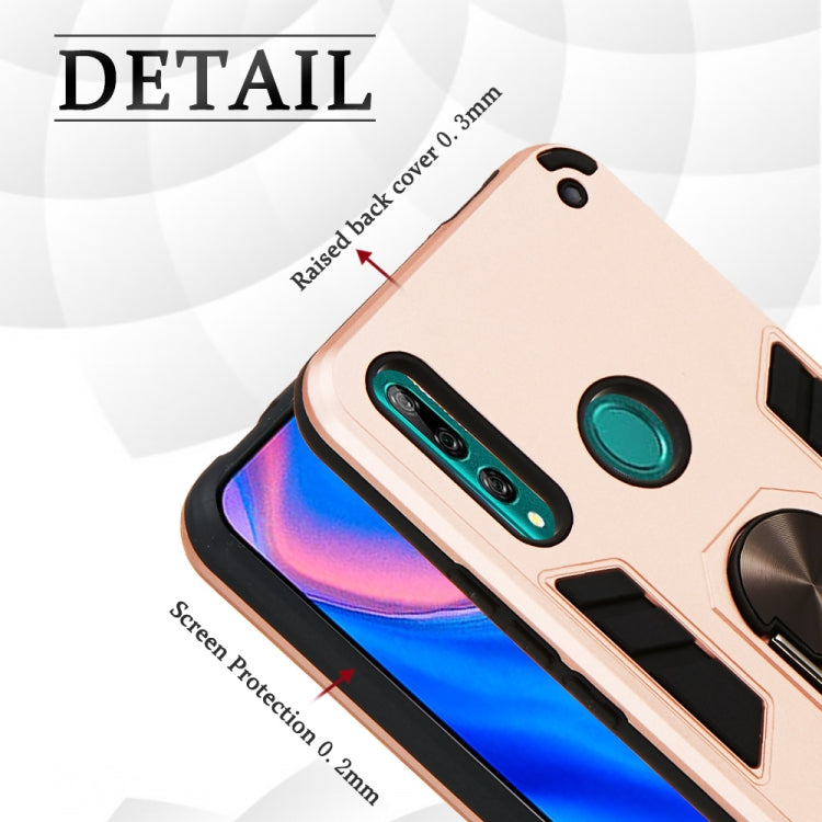 RING ARMOR Tvrdený kryt pre Huawei P Smart Z - modrý