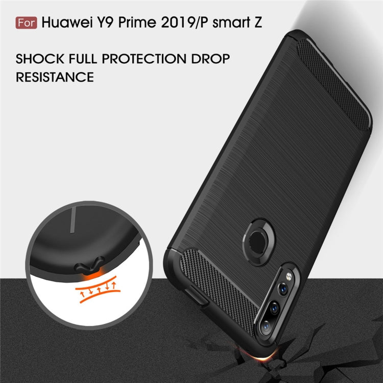CARBON Zadný obal pre Huawei P Smart Z - čierny