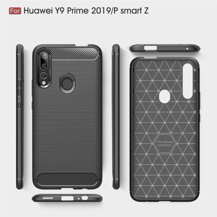 CARBON Zadný obal pre Huawei P Smart Z - čierny