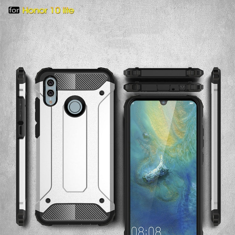 HYBRID ARMOR Tvrdený kryt pre Huawei P Smart 2019 / Honor 10 Lite - sivý