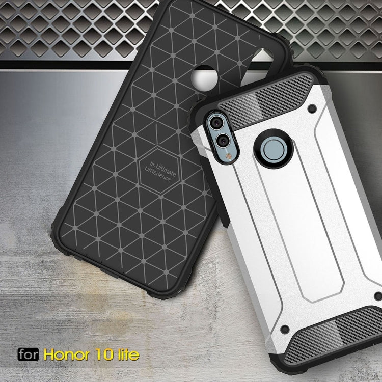 HYBRID ARMOR Tvrdený kryt pre Huawei P Smart 2019 / Honor 10 Lite - sivý