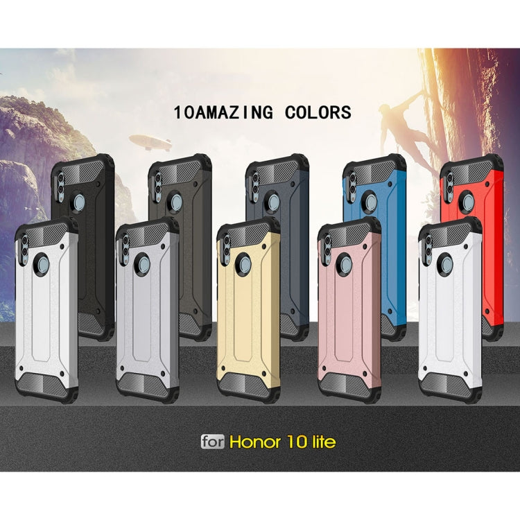 HYBRID ARMOR Tvrdený kryt pre Huawei P Smart 2019 / Honor 10 Lite - sivý