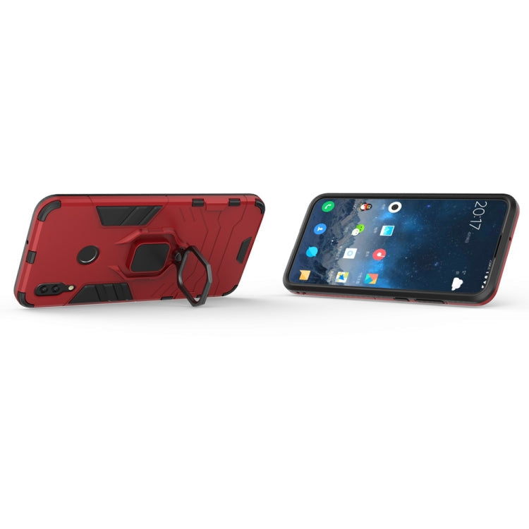 RING ARMOR Tvrdený kryt pre Huawei P Smart 2019 / Honor 10 Lite - červený