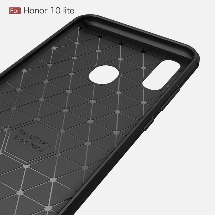 CARBON Zadný obal pre Huawei P Smart 2019 / Honor 10 Lite - čierny