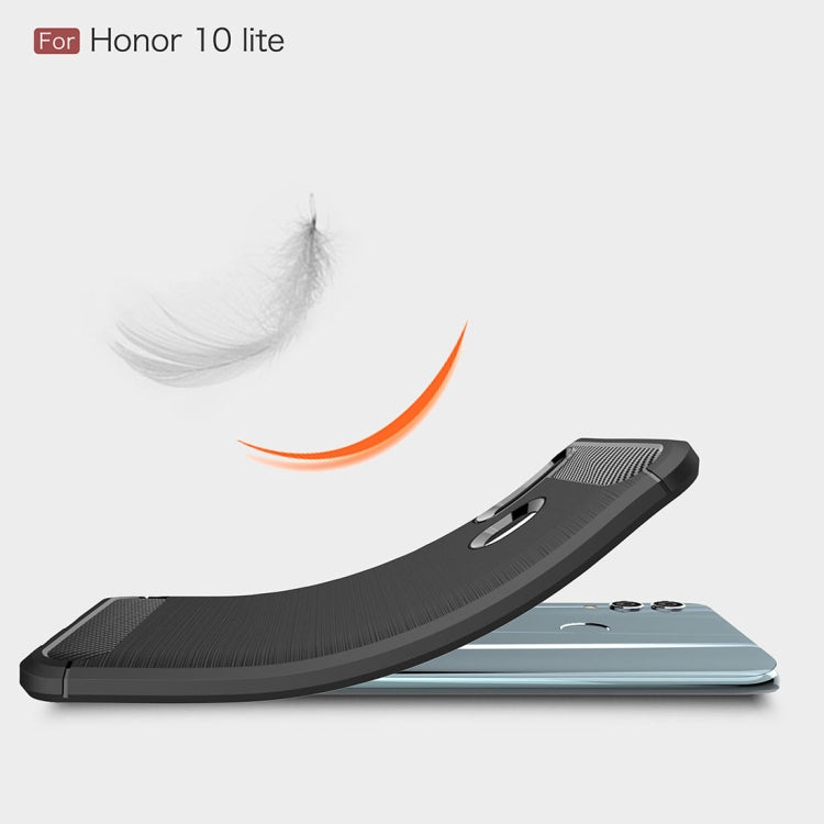 CARBON Zadný obal pre Huawei P Smart 2019 / Honor 10 Lite - čierny