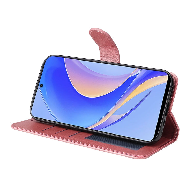 CALF Knižkové puzdro pre Huawei Nova Y90 - ružové