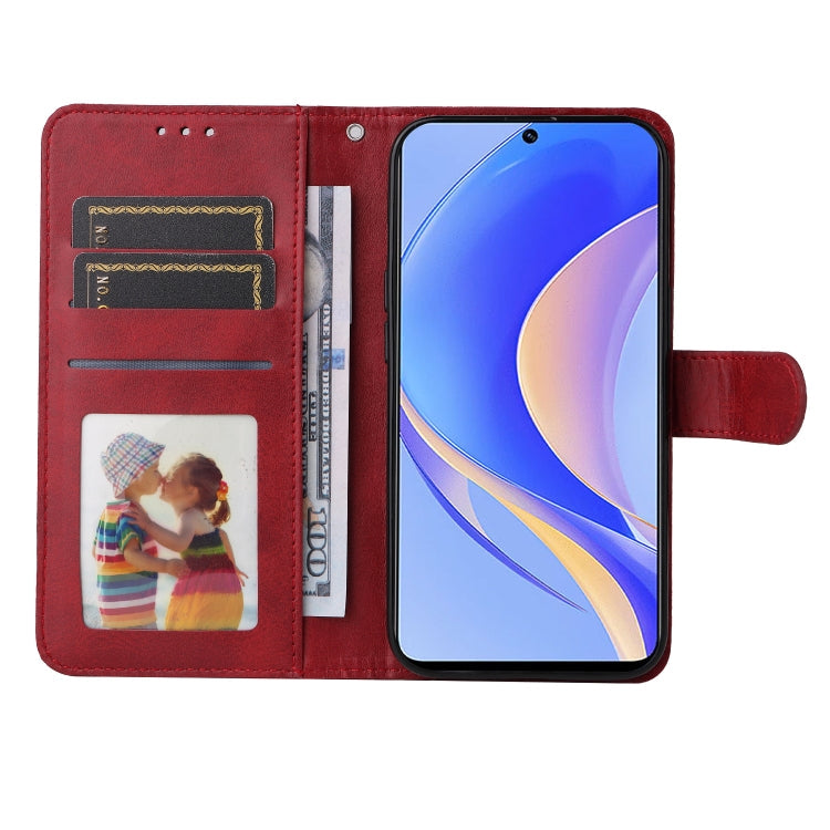 CALF Knižkové puzdro pre Huawei Nova Y90 - červené