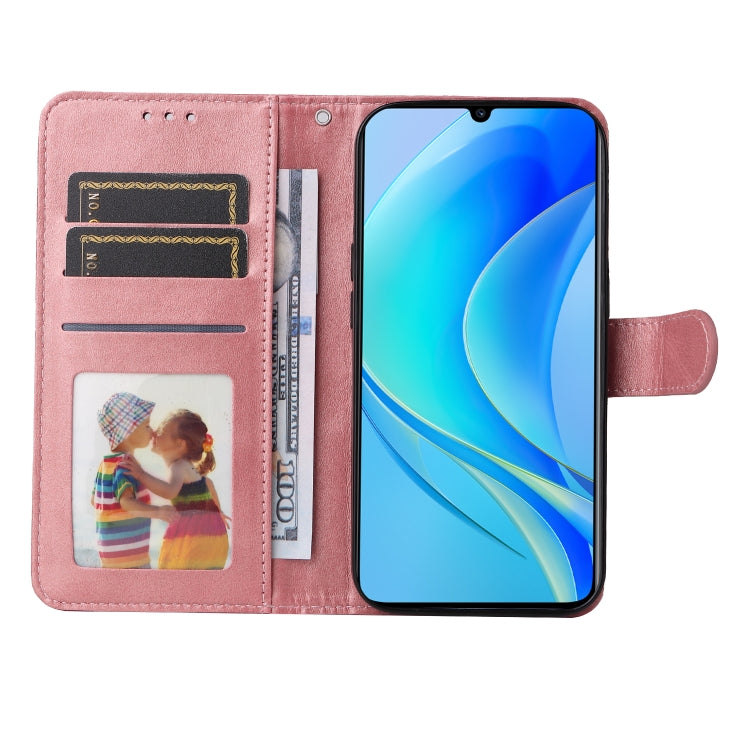 CALF Knižkové puzdro pre Huawei Nova Y70 - ružové