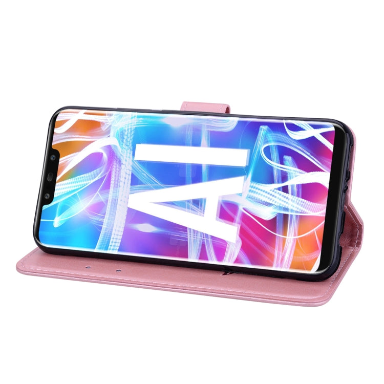 ROSE Knižkové puzdro pre Huawei Mate 20 Lite - ružové