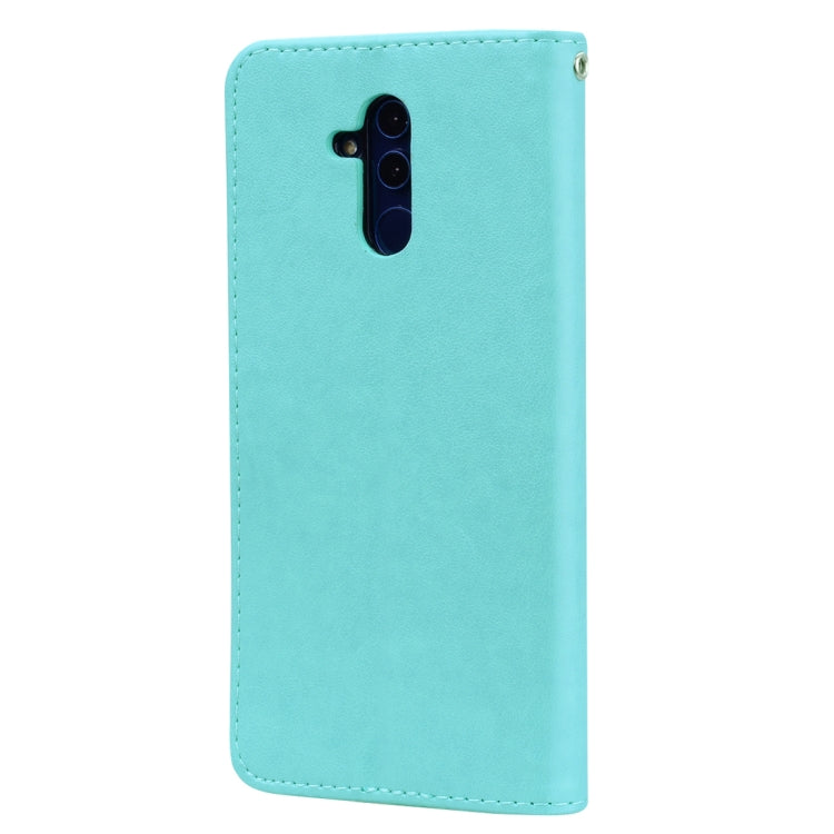 ROSE Knižkové puzdro pre Huawei Mate 20 Lite - zelené