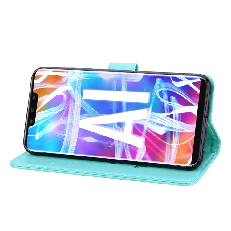 ROSE Knižkové puzdro pre Huawei Mate 20 Lite - zelené