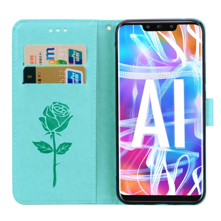 ROSE Knižkové puzdro pre Huawei Mate 20 Lite - zelené