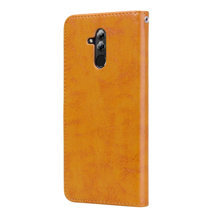 SOLID Knižkové puzdro pre Huawei Mate 20 Lite - hnedé