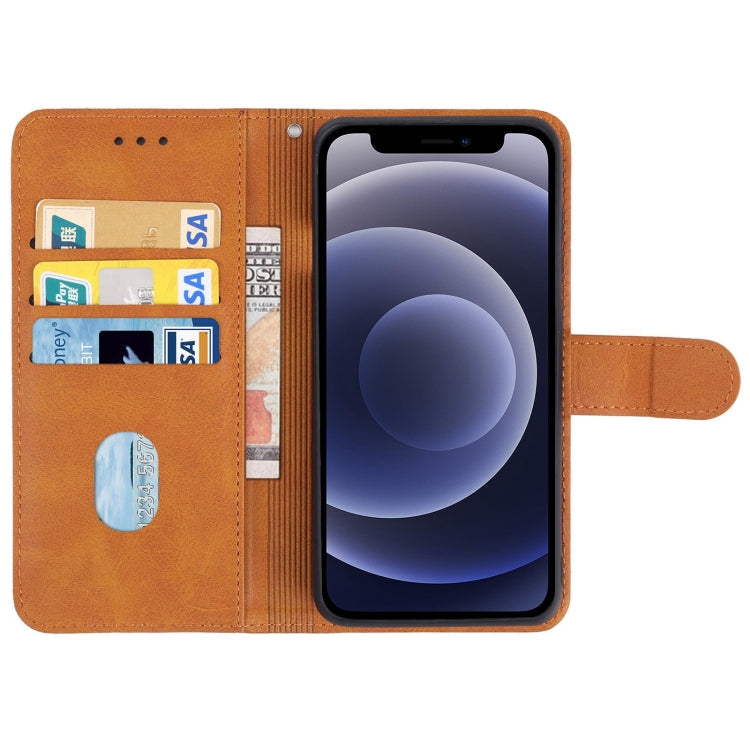 SOLID Knižkové puzdro pre Apple iPhone 12 mini - hnedé