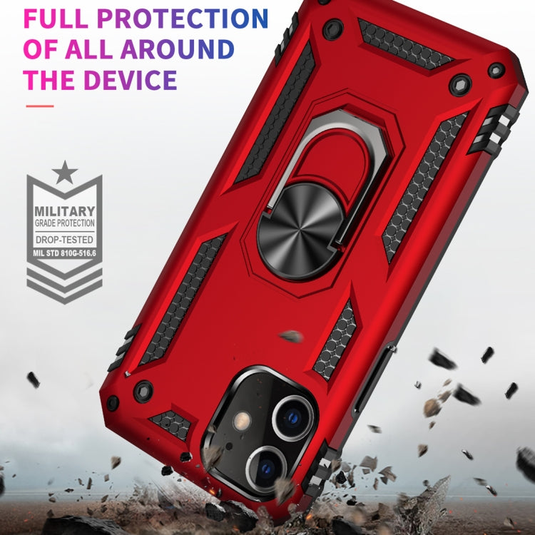 RING ARMOR Tvrdený kryt pre Apple iPhone 12 mini - čierny