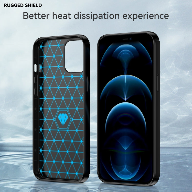 CARBON Zadný obal pre Apple iPhone 12 Pro Max - čierny