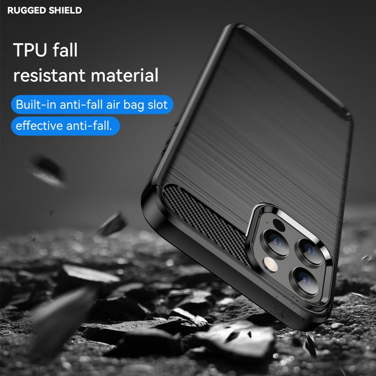 CARBON Zadný obal pre Apple iPhone 12 Pro Max - čierny