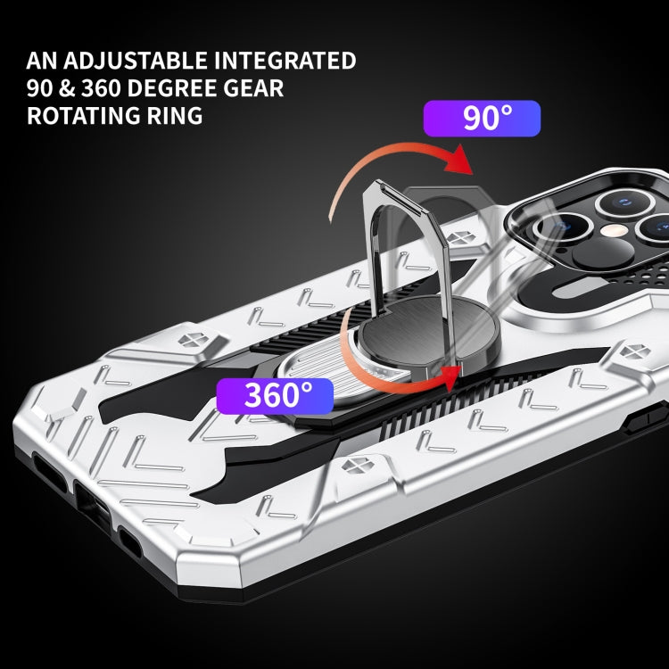 HOLDER ARMOR Tvrdený kryt pre Apple iPhone 12 Pro Max - silver