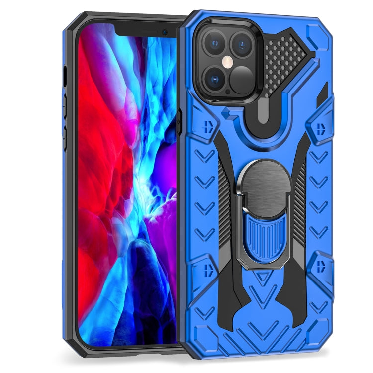 HOLDER ARMOR Tvrdený kryt pre Apple iPhone 12 Pro Max - modrý