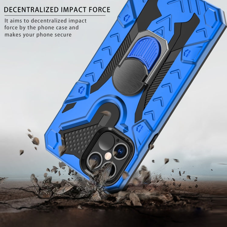HOLDER ARMOR Tvrdený kryt pre Apple iPhone 12 Pro Max - modrý
