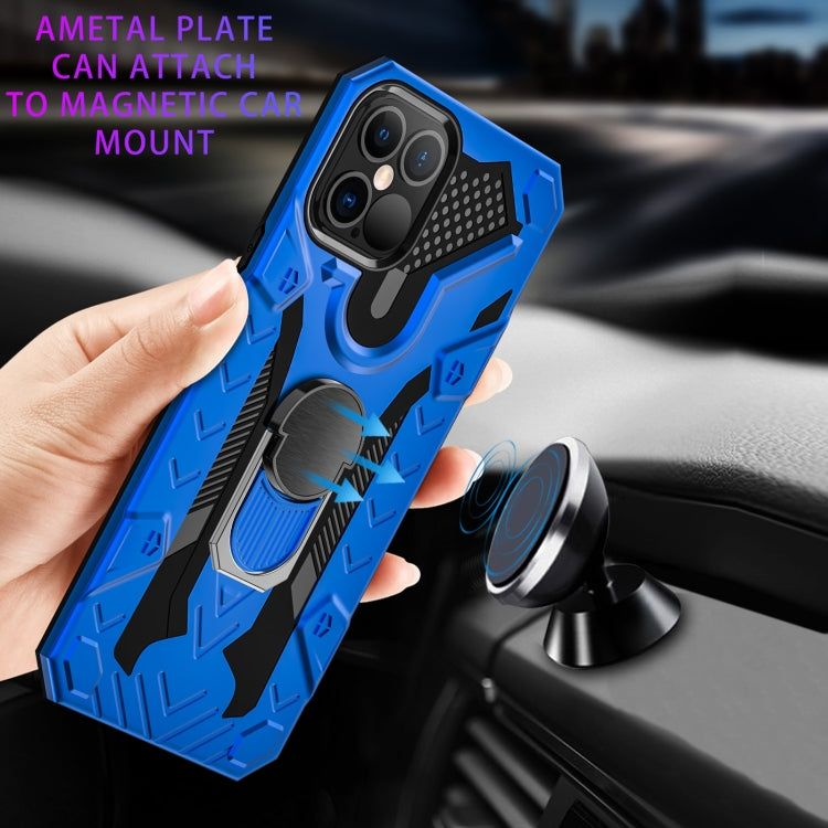 HOLDER ARMOR Tvrdený kryt pre Apple iPhone 12 Pro Max - modrý