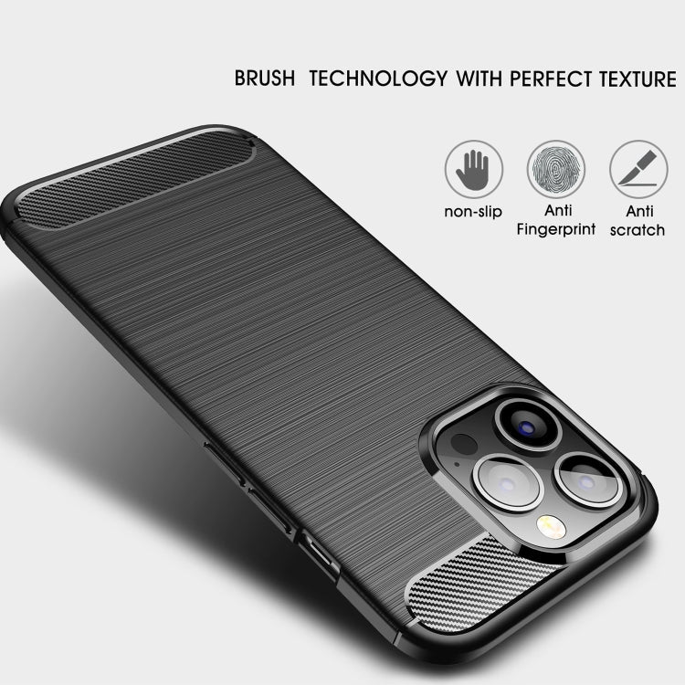 CARBON Zadný obal pre Apple iPhone 13 Pro Max - čierny