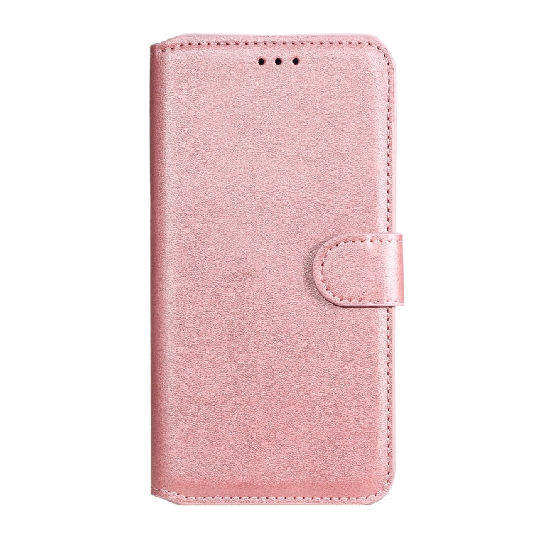 SOLID Knižkové puzdro pre Apple iPhone 13 mini - ružové