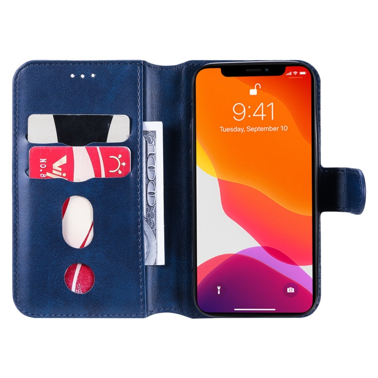 SOLID Knižkové puzdro pre Apple iPhone 13 mini - modré