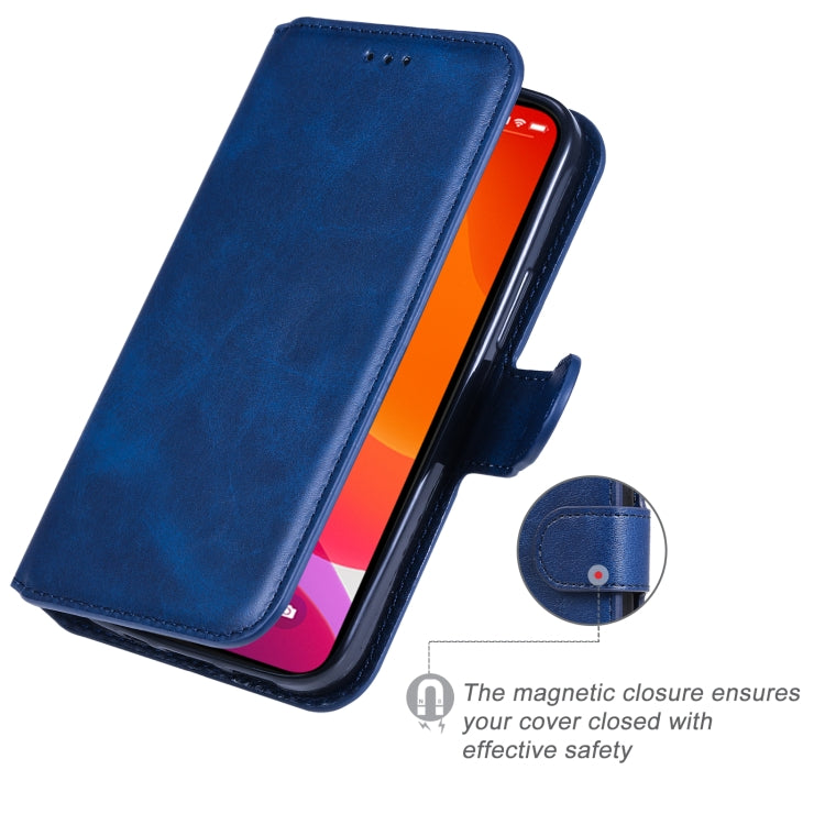 SOLID Knižkové puzdro pre Apple iPhone 13 mini - modré
