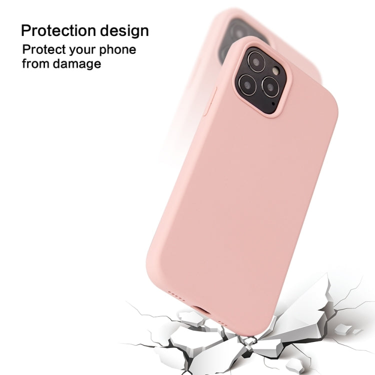 MATT Silikónový obal pre Apple iPhone 13 mini - žltý