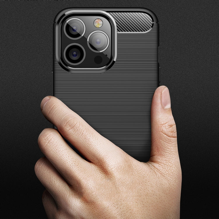 CARBON Zadný obal pre Apple iPhone 13 Pro - čierny
