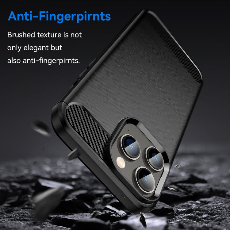 CARBON Zadný obal pre Apple iPhone 14 Pro - čierny