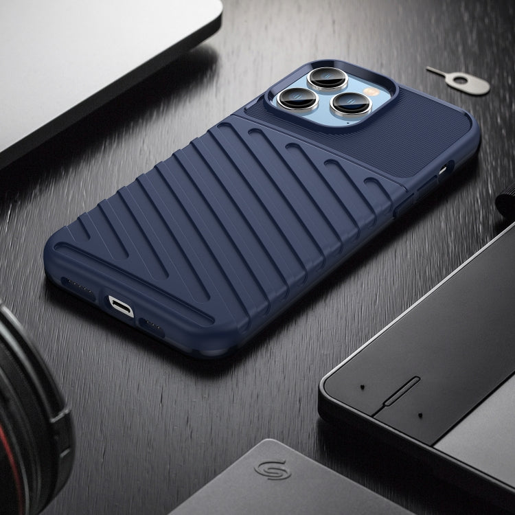 THUNDER Ochranný kryt pre Apple iPhone 14 Pro Max - modrý
