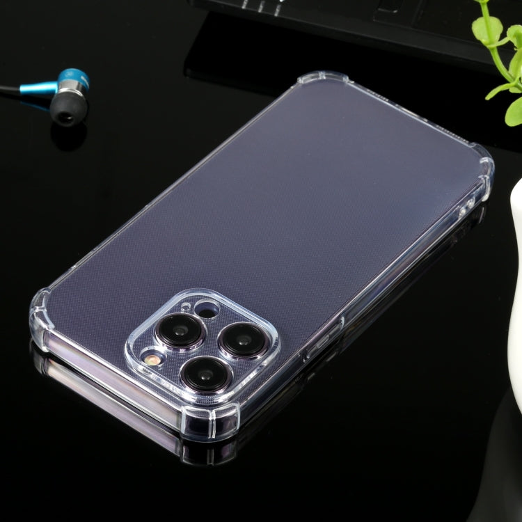 TRANSPARENTNÝ Silikónový obal pre Apple iPhone 14 Pro Max - priesvitný