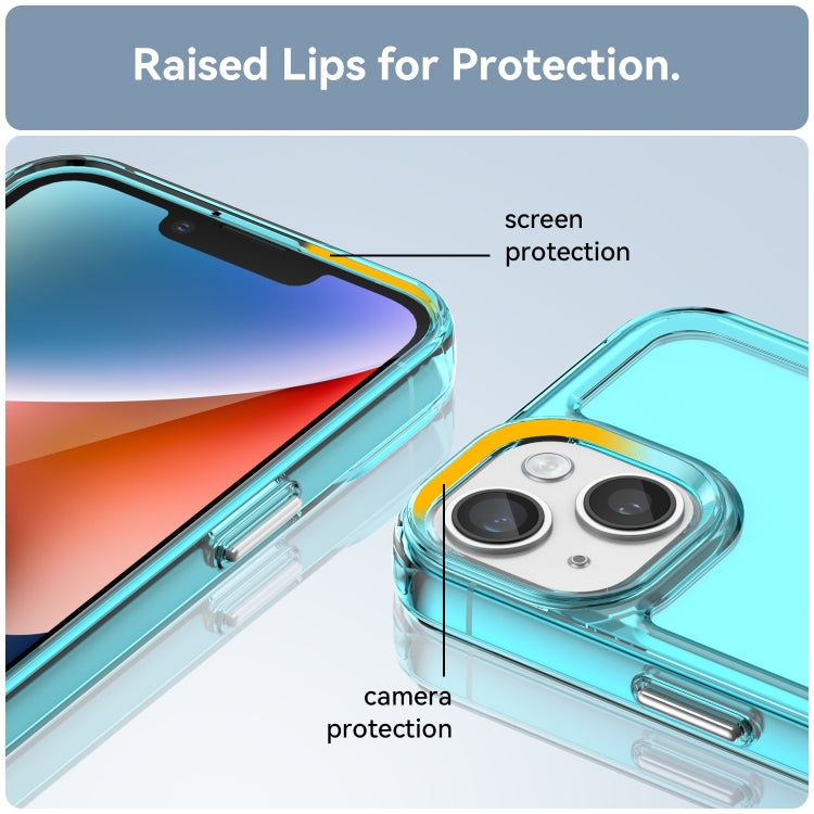 CANDY Zadný obal pre Apple iPhone 15 - modrý