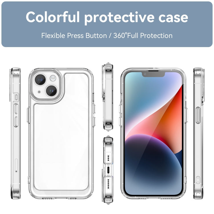 CANDY Zadný obal pre Apple iPhone 15 - priesvitný