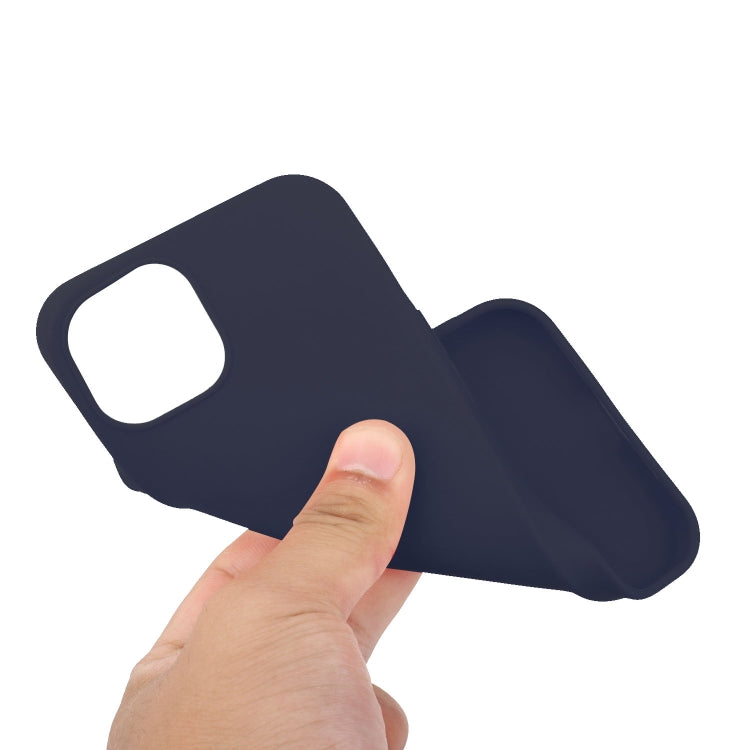MATT Silikónový obal pre Apple iPhone 15 - modrý