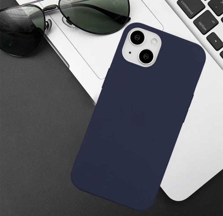 MATT Silikónový obal pre Apple iPhone 15 - modrý