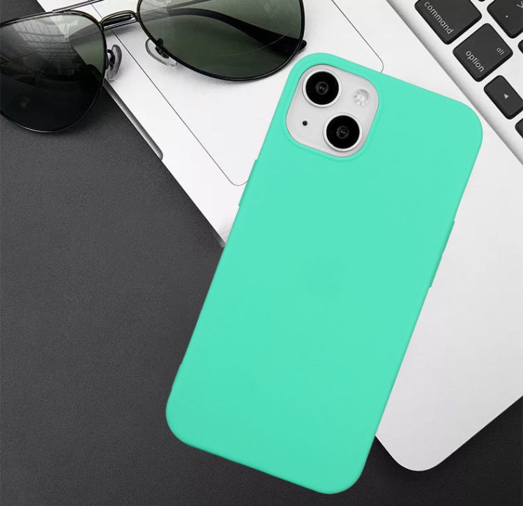 MATT Silikónový obal pre Apple iPhone 15 - mentolový