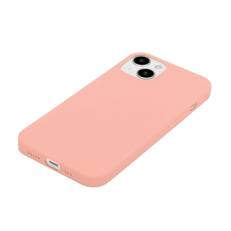 MATT Silikónový obal pre Apple iPhone 15 - ružový