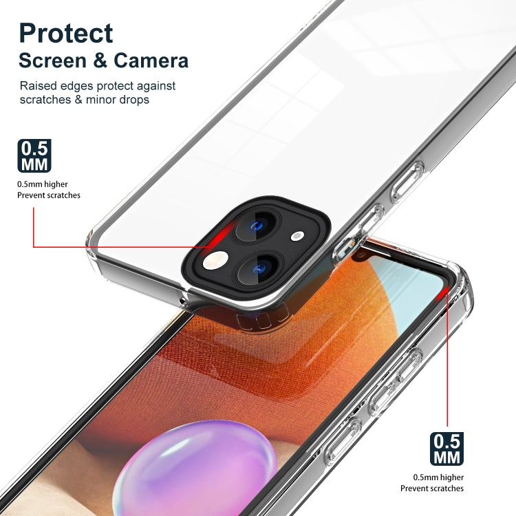 FRAME Zadný kryt pre Apple iPhone 15 Plus - čierny