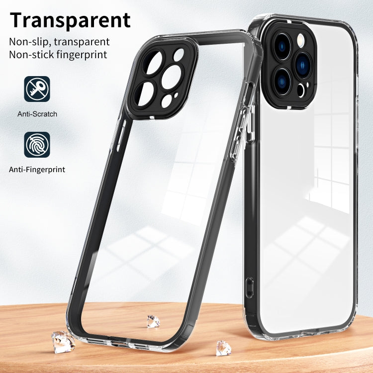 FRAME Zadný kryt pre Apple iPhone 15 Pro Max - čierny