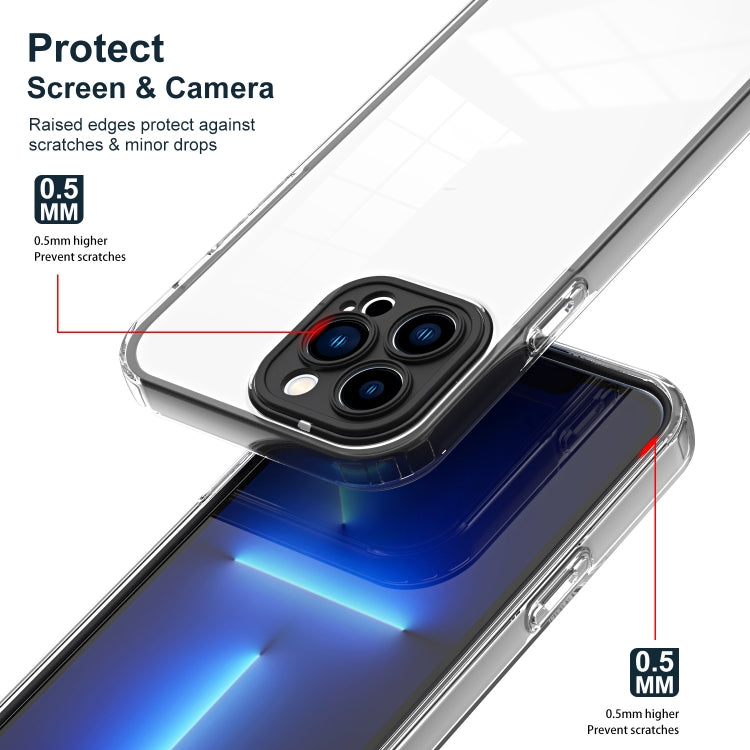 FRAME Zadný kryt pre Apple iPhone 15 Pro Max - čierny